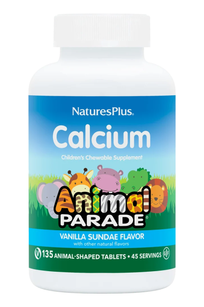 Animal Parade Calcium 135 μασώμενα δισκία