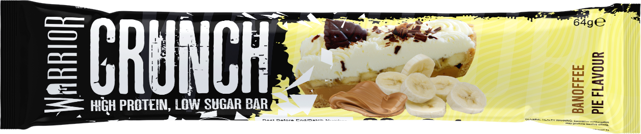 Warrior Crunch Bar - Banoffee Pie (12τεμ)