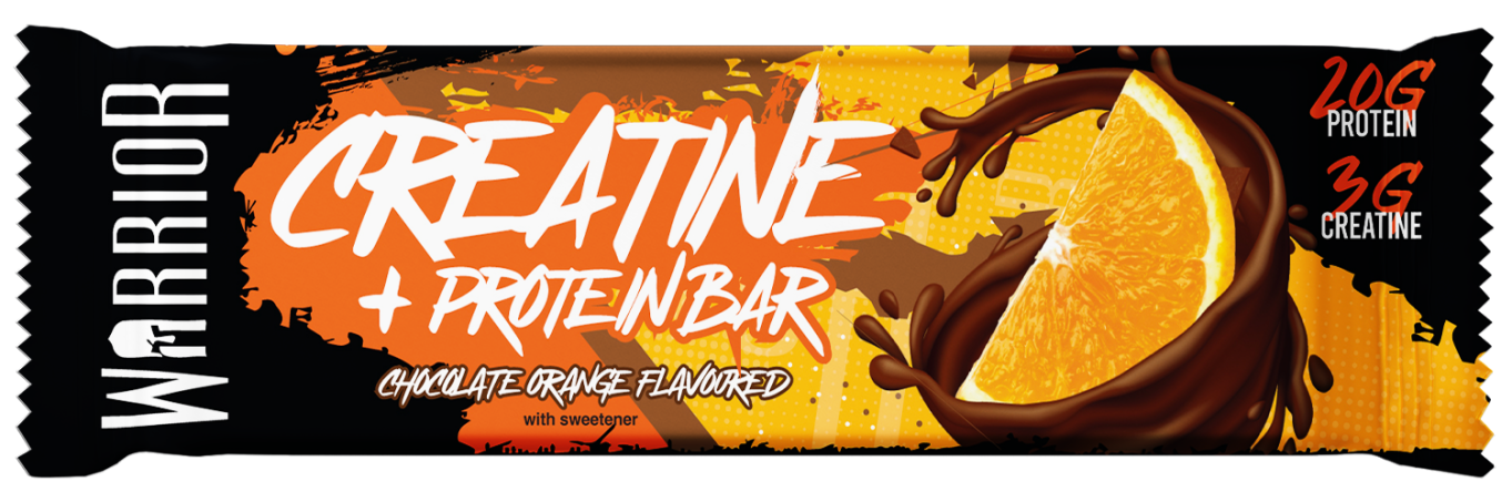 Warrior Creatine Bar - Chocolate Orange (12τεμ)
