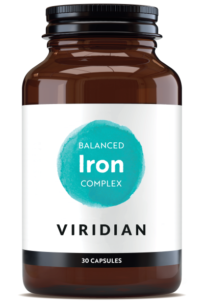 Viridian Balanced Iron Complex 30 Caps